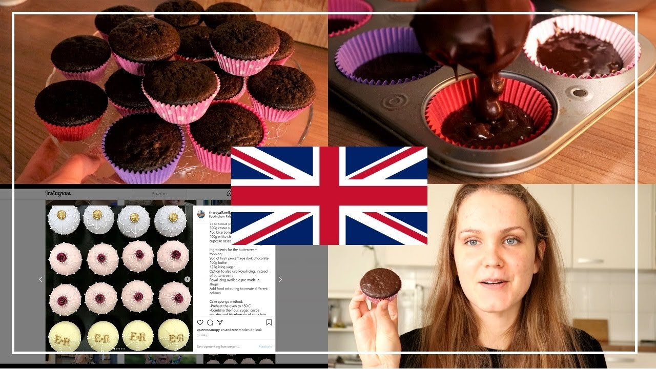Hoe maak je chocolade cupcakes? KONINKLIJKE RECEPTEN 2 YouTube