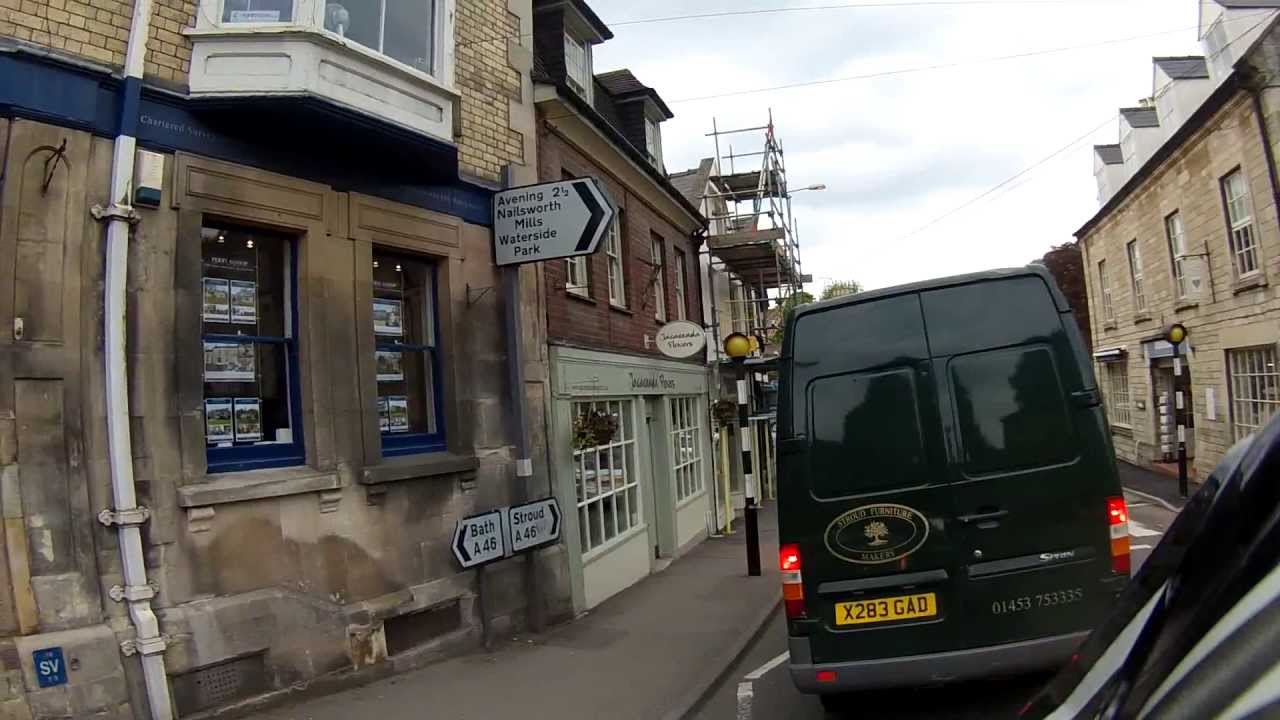 A Ride Through Nailsworth in Gloucestershire (With Olympic Gold Post Boxes) YouTube