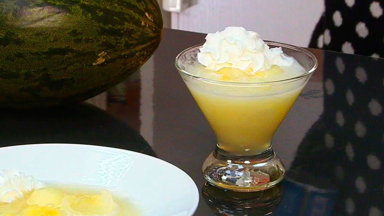 Melón al cava | Postre de Navidad