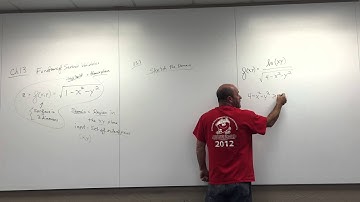 Calculus 3 Ch 13 functions of several variables