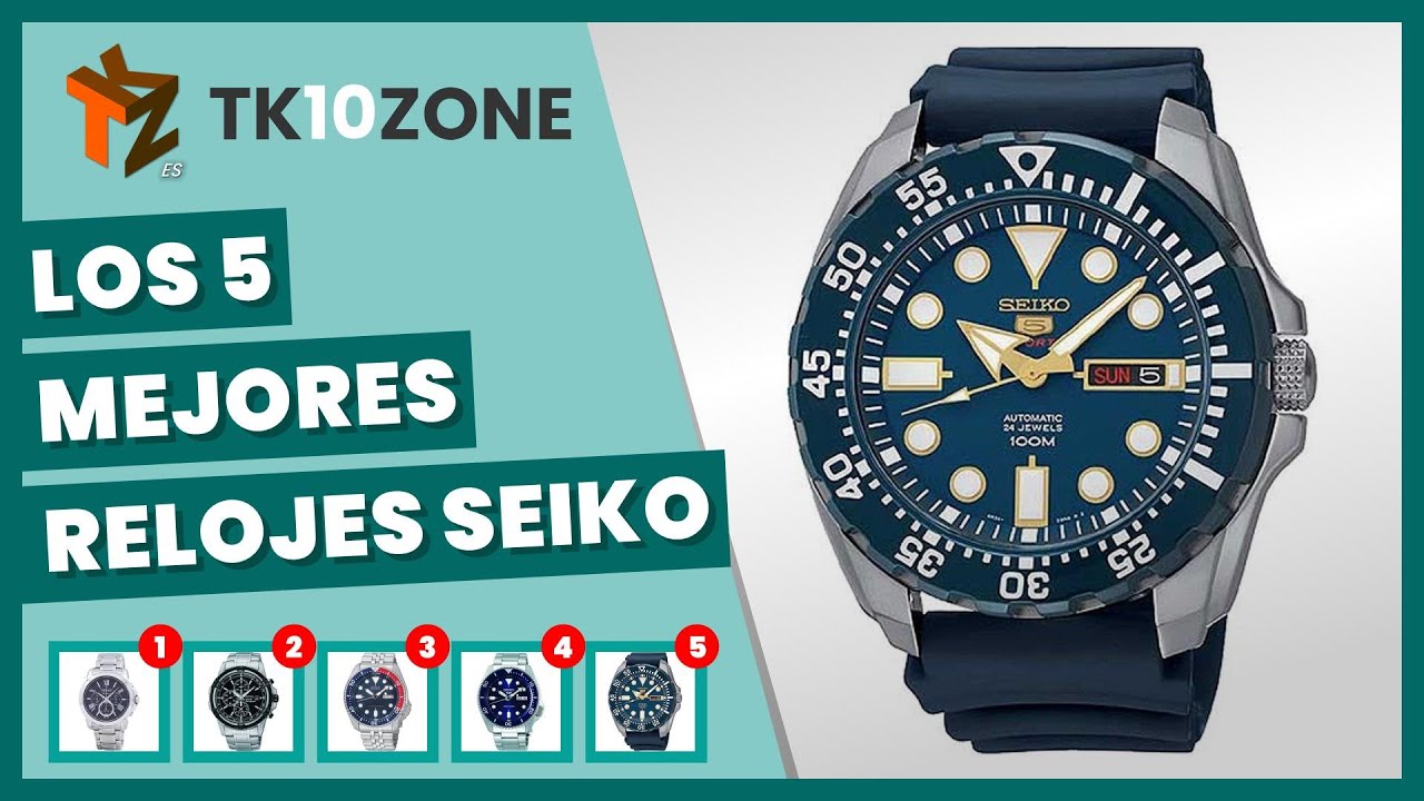 Mejores relojes seiko Clearance