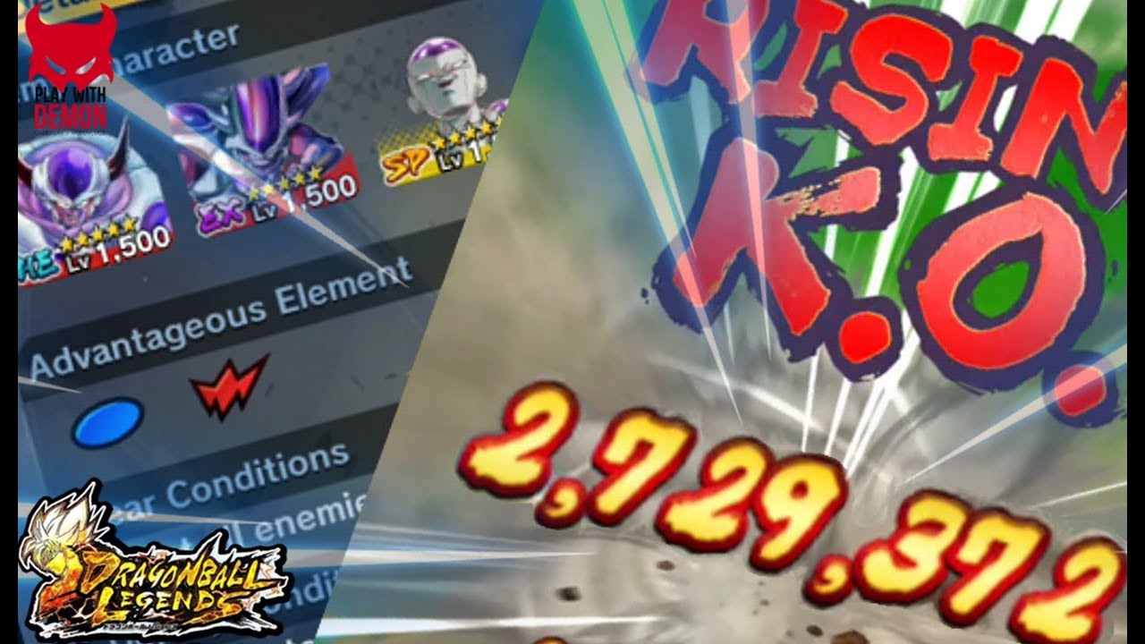 RISING RUSH 2.5 Milhões FRIEZA EX5 HARD