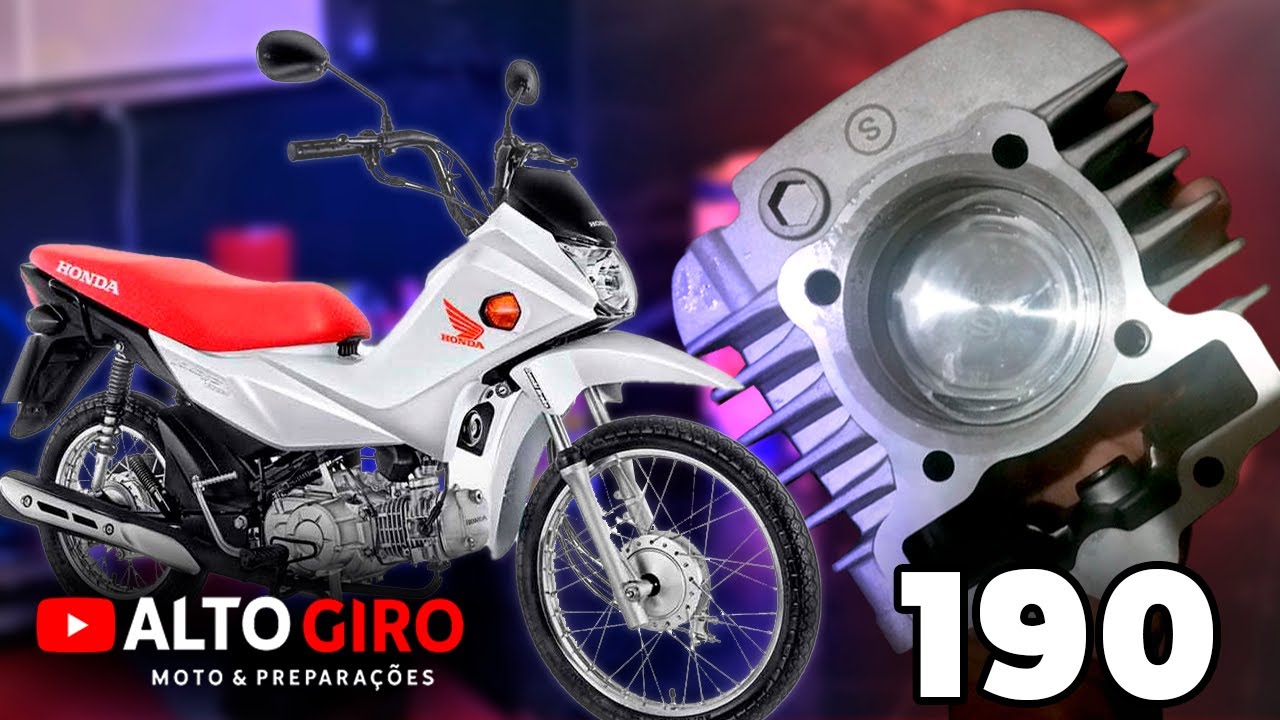 POP 110 PARA 190cc! KIT CORAMI COMPLETO NA POP 110