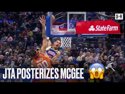 Juan Toscano Anderson Throws It DOWN On JaVale McGee