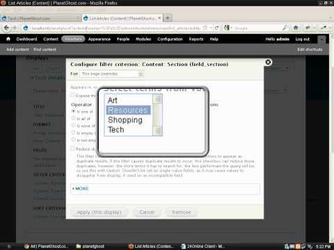 list 2 drupal7