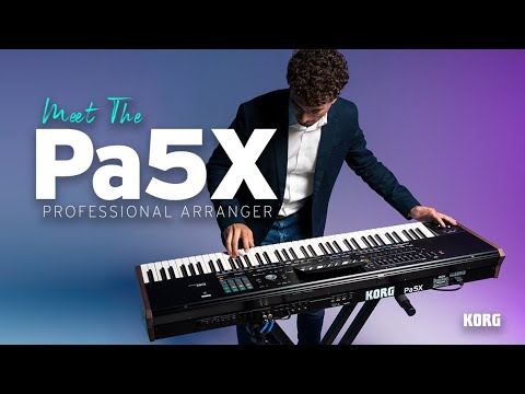 KORG - Clavier arrangeur PA5X-76 - 76 notes, MP3, harmoniseur