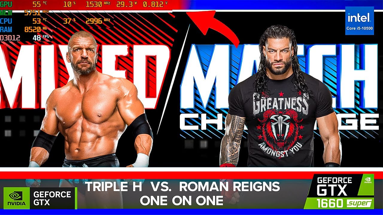 Can GTX 1650 Super Run WWE 2K24 Smoothly? | i5-10500 + 1080p Low Settings Test