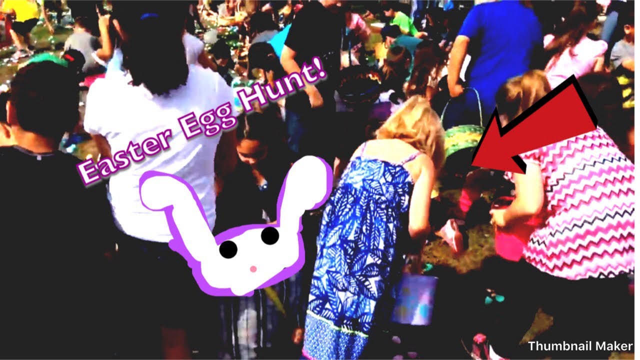 FCC Clermont silly Margo Easter egg hunt !