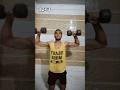 Shoulder Workout at home #gym #workout #shoulder #shorts