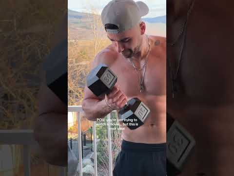 pov: you're trying to watch a movie but this is your view...