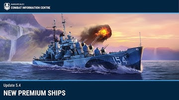 World of Warships Blitz: New Premium Ships in Update 5.4