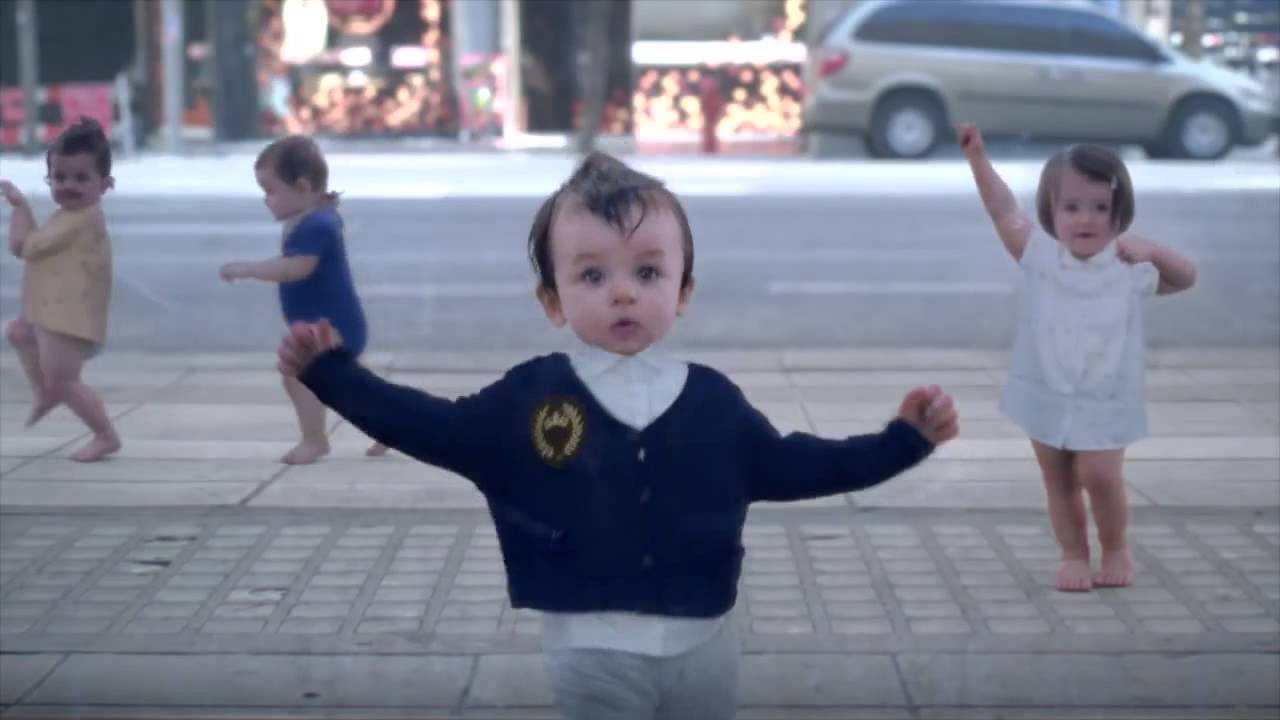 MusicFromAdverts: Baby me - the new evian film Yuksek
