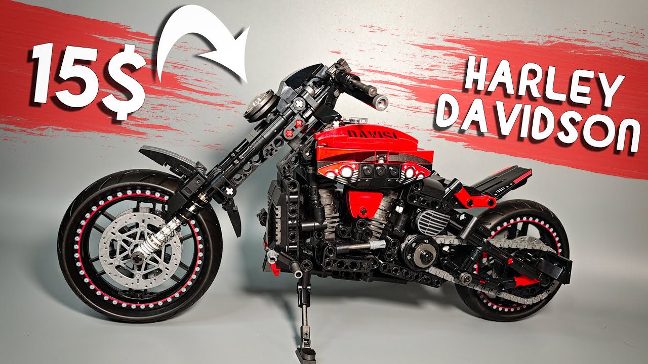 LEGO Technic Harley Davidson Motorcycle from Aliexpress – Epic