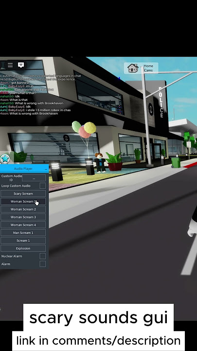 Scream script op works in brookhaven #roblox  #brookhaven  #scripts  #op  #script
