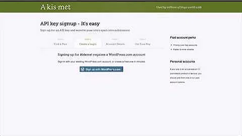 How to Activate you Akismet Plugin