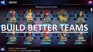 Build Better Teams In Marvel Strike Force