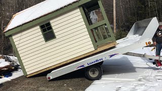 Setting up the Homestead...Moving Buildings in Place. by Kens Karpentry 12,109 views 1 month ago 22 minutes