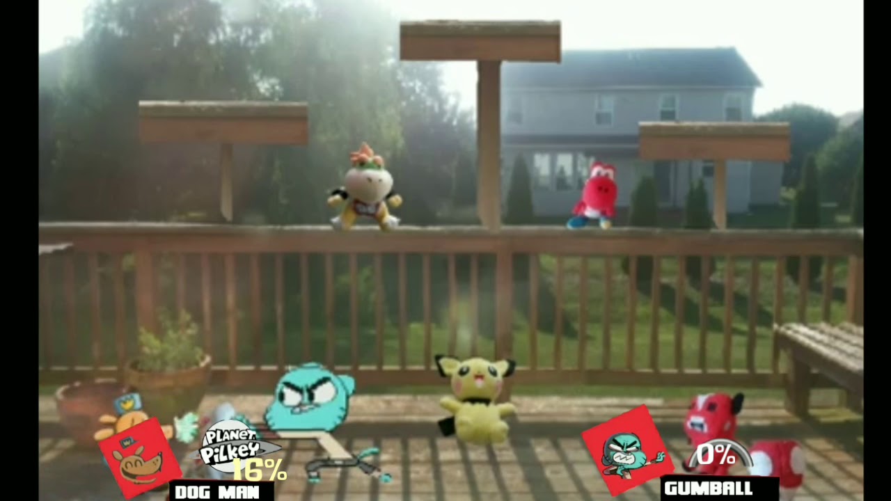 Lawl Plasma Quick Match: Gumball vs. Dog Man