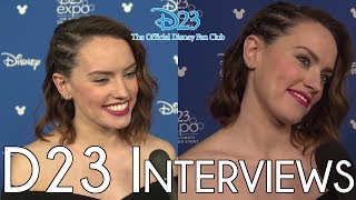 Daisy Ridley Disney 23 Interviews & Other Videos (2017)