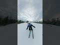 GOING OFF JUMPS THIRD PERSON #fypシ゚viral #snowboarding #ista360 #snowboard #viral #ski