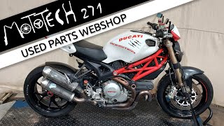 2012 Ducati Monster 1100 EVO Used Motorcycle Parts At Mototech271