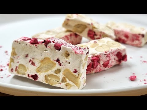 Soft And Easy Nougat Recipe Homemade Nougat