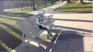 Place 3d Character in Real Footage (Motion Tracking)  in Cinema 4D Tutorial