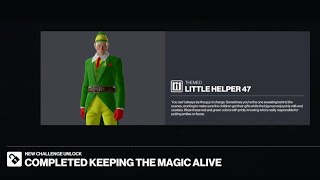 HITMAN 3 - " Keeping the magic alive " challenge - Paris - Holiday Hoarders - Santa's little helper