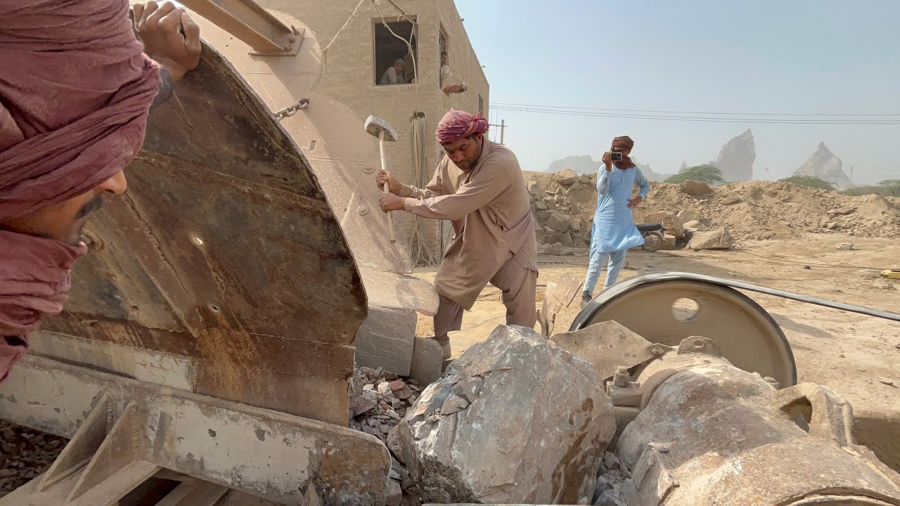 ☠️😱Big Rock Crusher Machine in Action | Powerful Rock Crushing Process | Stone Crusher Plant'''