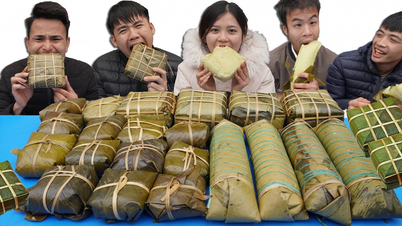 Hưng Troll | Thử Thách Người Cuối Cùng Ngừng Ăn Bánh Chưng Thắng Nhận 5 Triệu