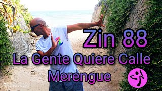 Zin 88 - La Gente Quiere Calle - Merengue - Zumba  Choreo