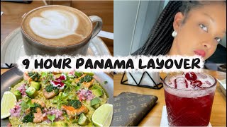 Spend a 9 hour layover with me in Panama 🇵🇦 | See what I did 😱