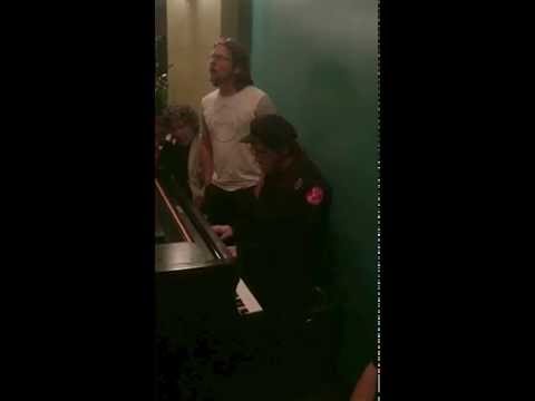 Micah and Lukas Nelson performing John Lennons "Jealous Guy".
