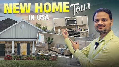 My New Home Tour in USA - Tamil