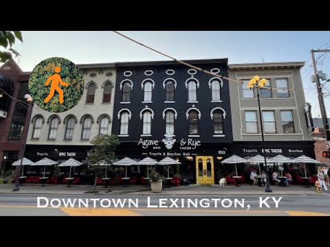 レキシントンの街歩き動画