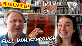 Solved! The Mystery Agency: The Balthazar Stone - full walkthrough & solution with Dr Gareth & Laura