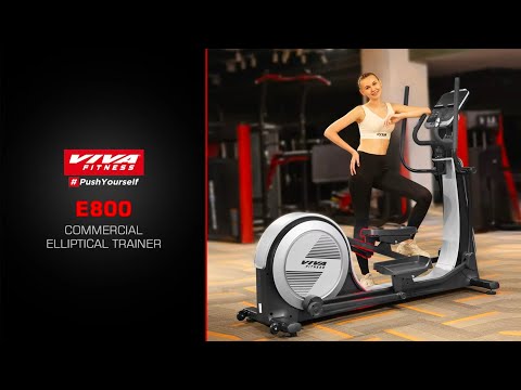 The E800 Commercial Elliptical Trainer From Viva Fitness 
