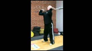 clean rack position stretch