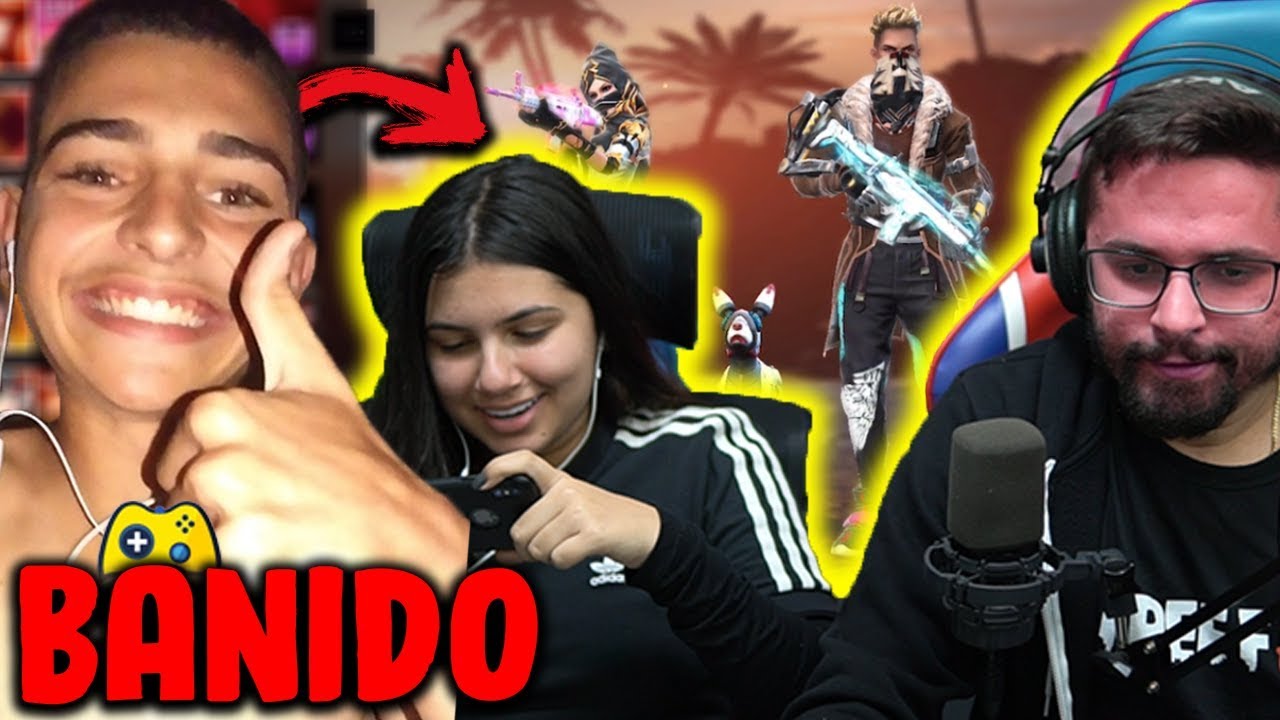 MEMBRO DA GGPRO PEDIU MINHA IRMÃ EM NAMORO e TIVE QUE ... FREE FIRE clash royale update