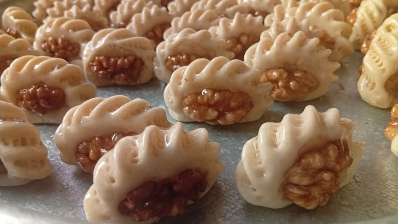 حلوه الوز المغربية طريقه تحضير بسيطة مع جميع اسرار نجاحها