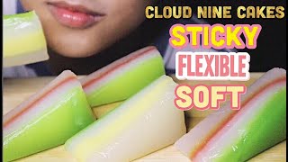 ASMR *Sticky Squishy Eating Sound - Sticky Cloud Nine Cakes HIPP ASMR