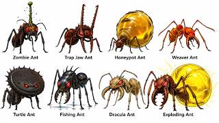 Every Ant Nature Shouldn't Have Made in 8 Minutes