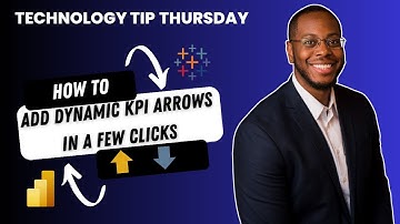 How To Add Dynamic Up and Down Arrows in #Tableau and #PowerBI