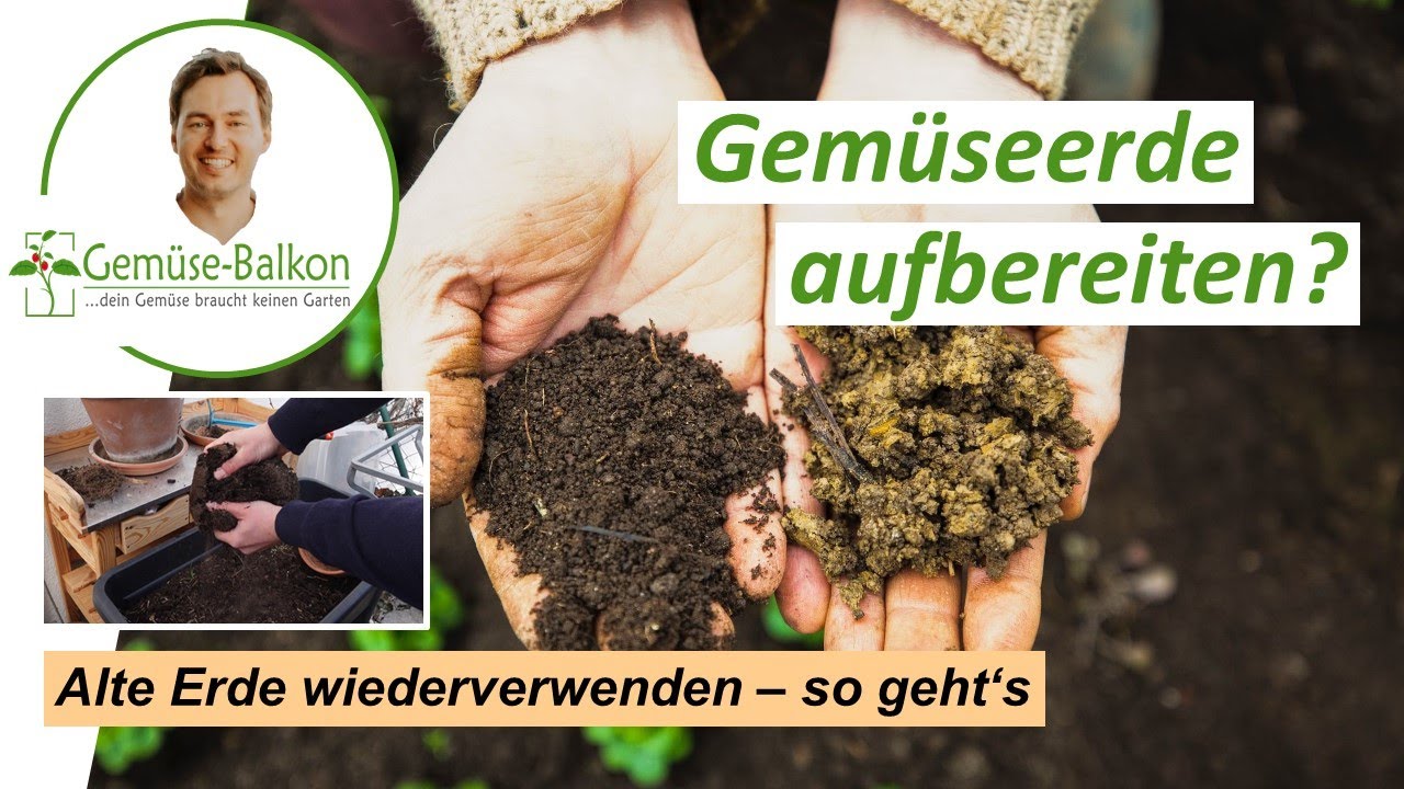 Alte Gemseerde aufbereiten  und wiederverwenden