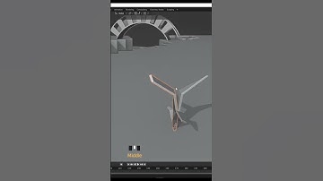 3D Trees and Grass modeling in blender -mds design #shorts 🌴☘ #animation #3ddesign #character