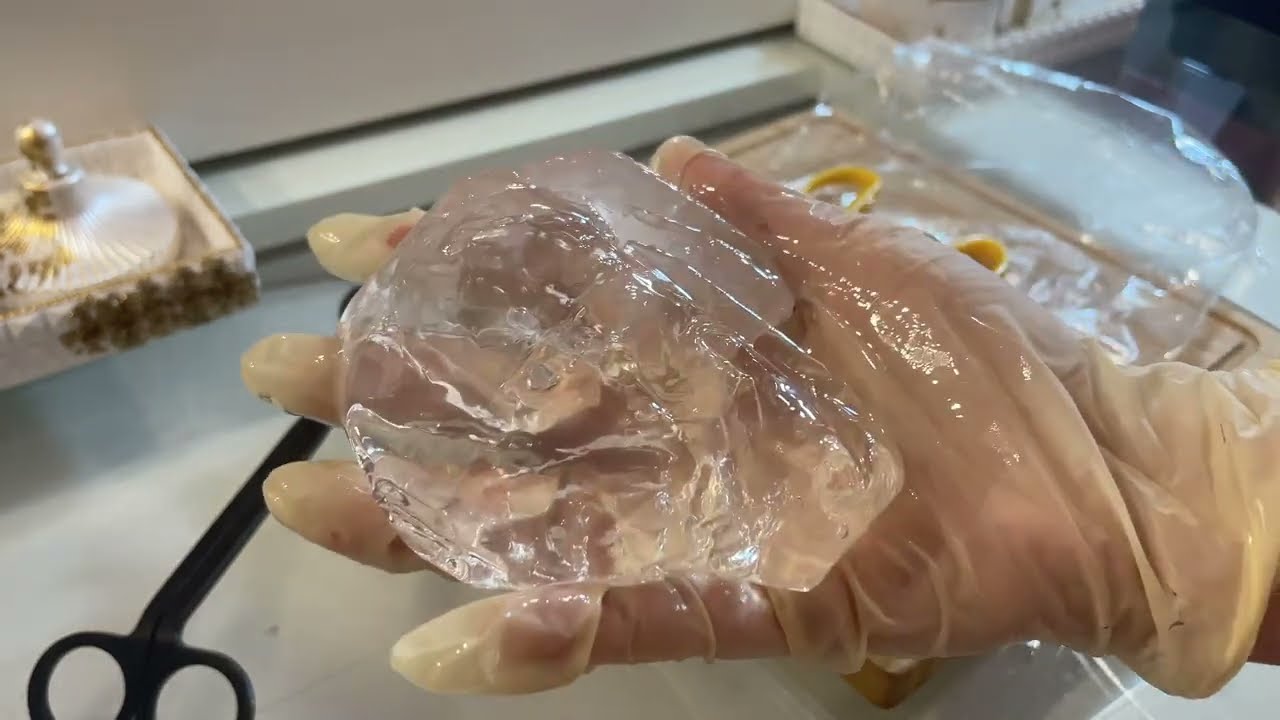 افضل طريقة للتخلص من الفقاعات داخل شمع الجل🕯️💖شمعة بدون عيوب😉