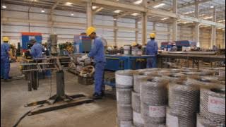 برنامج صنع في قطر - مصنع الصناعات الشبكية المعدنية 