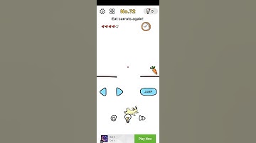 Brain out level 72 eat carrot again