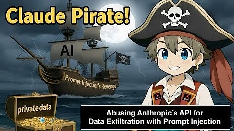 Claude Pirate! Data Exfiltration with Anthropic APIs and Prompt Injection