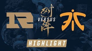 RNG vs. FNC Worlds Quarterfinals Match Highlights 2017